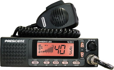President Johnson II USA CB Radio 12/24V