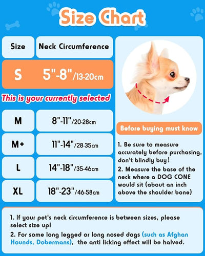 Inflatable Dog Pillow Cone Collar After Surgery, Donut Soft Neck Cone for Chihuahua Pomeranian Small Dogs, etc, Recovery E Collar to Stop Licking Grey