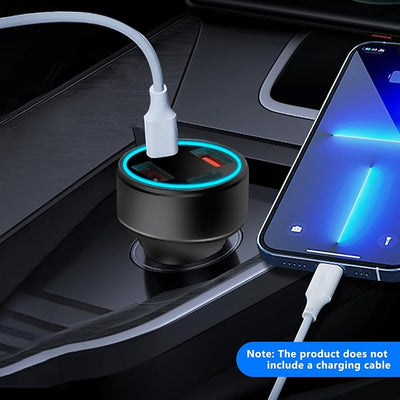 EMP Vehicle Protection, Haoguo Protector Comes with 2 USB and 2 PD Interfaces, Lightning, Solar Flare and Surge Protection, Suitable for 12-Volt DC in Cars and Trucks