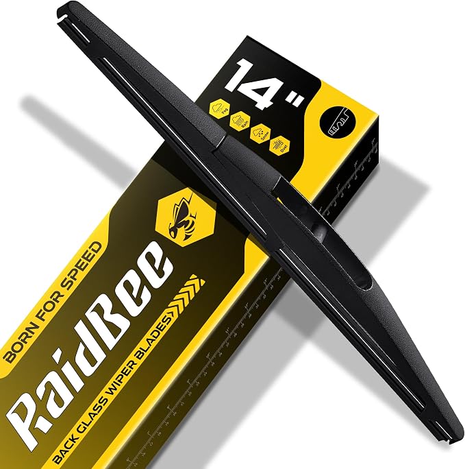 Rear Wiper Blade 14 inch, OEM Replacement for Honda CR-V 2007-2011/Fit 2009-2020/Pilot 2003-2022, Subaru Forester 12-24/Ascent 19-23/Outback 05-24 +More Rear Windshield Wiper(14-B)