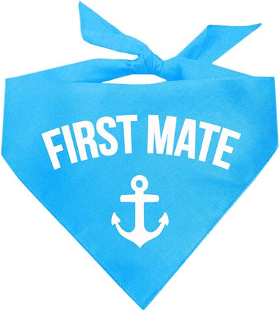 First Mate Dog Bandana (Turquoise, XS 264)