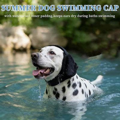 2PCS Dog Ear Muffs Noise Protection No Flap Ear Wrap for Dog Anxiety for Bathing Grooming Swimming Cold Weather