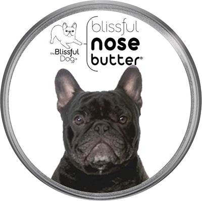 The Blissful Dog French Bulldog Brindle Nose Butter, Versatile Dog Nose Balm for Dry Nose, Handcrafted Nose Moisturizer, Easy-to-Apply Dog Essentials, Unscented, 8 oz.