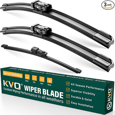 Windshield Wiper Blades Replacement for VW Volkswagen Tiguan 2018 2019 2020 2021 Original Factory Quality Front Rear Wiper Blade Set - 25" 22" 15" (Set of 3)