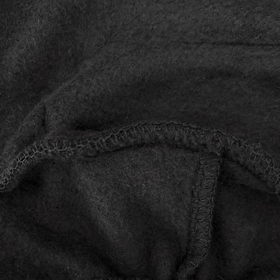 Izefia Dog Hoodie Security Clothes Tracksuit 4 Legs Jumpsuit Fleece Sweater Winter Sweat Shirt Warm Cotton Hoodies for Small Dog Medium Large Cat Black S