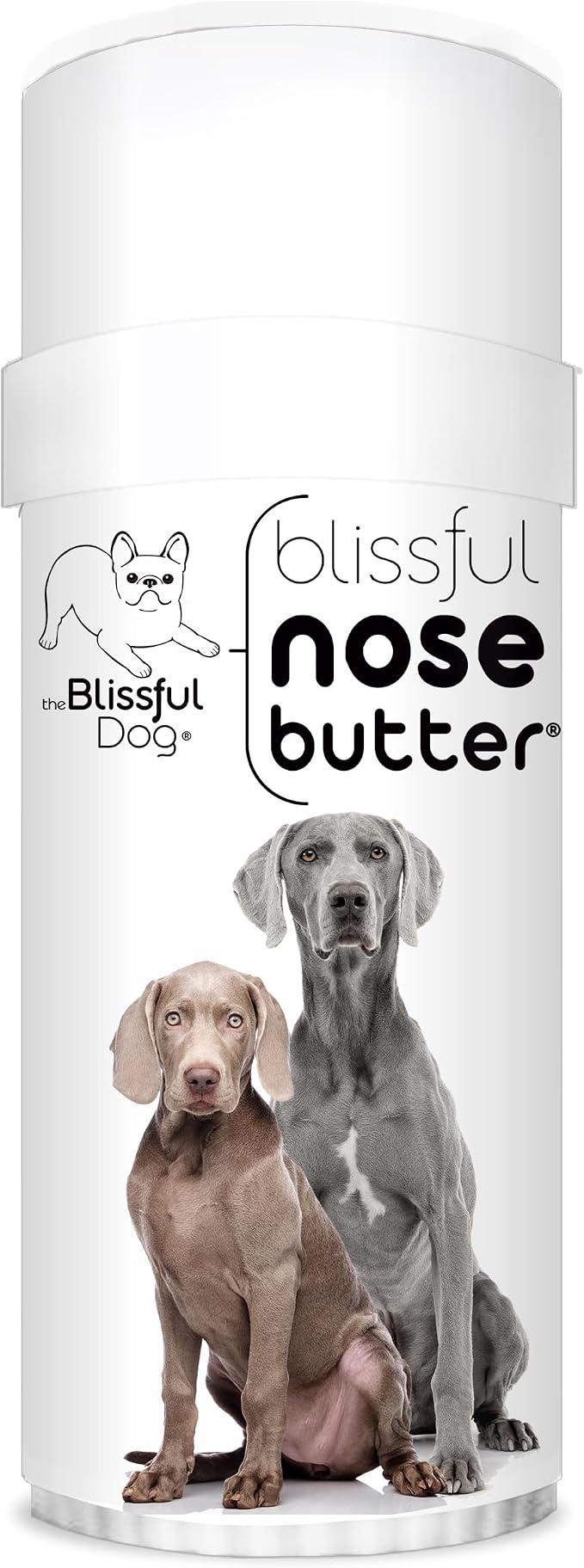 Weimaraner Nose Butter, Versatile Dog Nose Balm for Dry Nose, Handcrafted Nose Moisturizer, Easy-to-Apply Dog Essentials, Unscented, 2 oz.