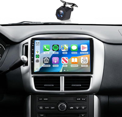 【4G+64G】 for Honda Pilot 2006 2007 2008 Android Car Radio Stereo with Wireless CarPlay Android Auto,9 inch IPS Touchscreen Car Stereo Bluetooth5.0, GPS, 5G WiFi, SWC,59UI,32EQ DSP + HD Backup Camera