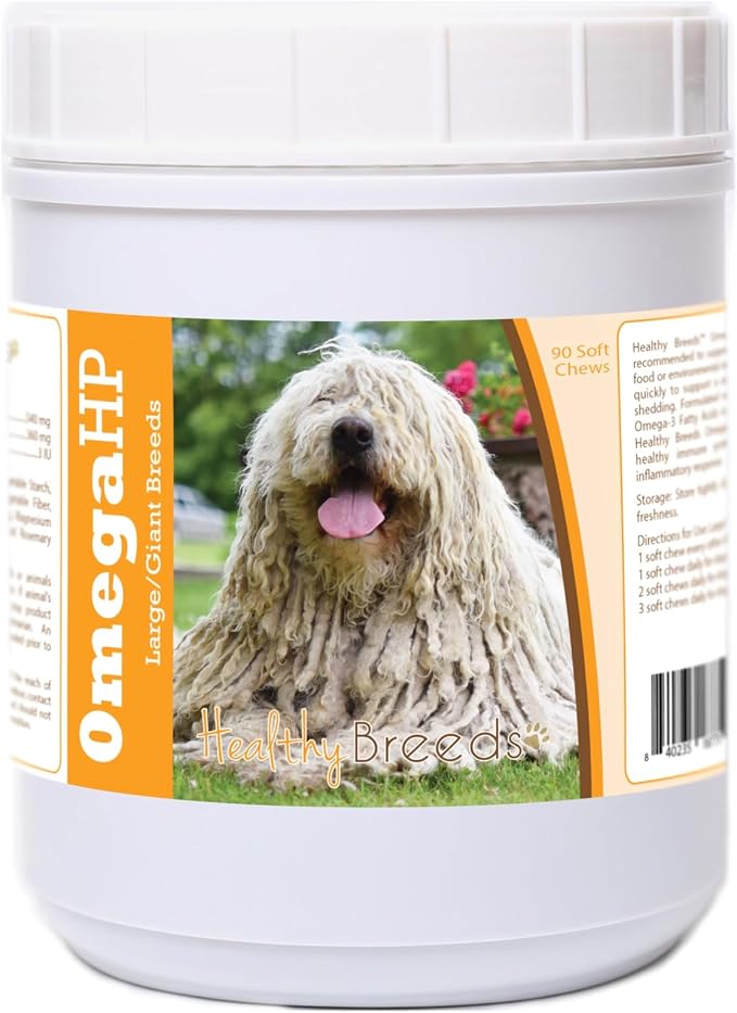Kerry Blue Terrier Omega HP Fatty Acid Skin and Coat Support Soft Chews 90 Count