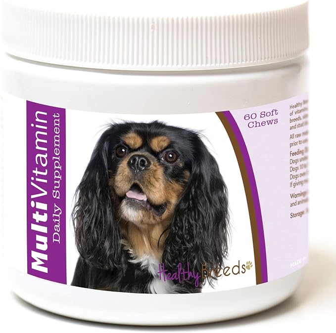 Cavalier King Charles Spaniel Multi-Vitamin Soft Chews 60 Count