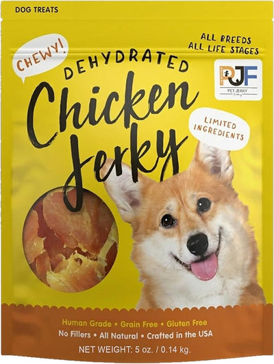Chicken Whole Muscle 5 oz. Dog Jerky Treat | Human Grade | High Protein