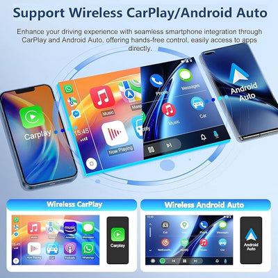 Android 13 Car Stereo for Hyundai Genesis 2009-2014, 2+64GB, 9-inch Touchscreen with CarPlay Android Auto, GPS Navigation, Bluetooth, WiFi, FM Radio, AHD Backup Camera