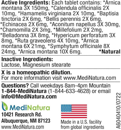 MediNatura Plant-Powered Pet Pain Relief Bundle T-Relief Pet Pain Tablets (90) + T-Relief Pet Arthritis (90) 12 Plant-Based Homeopathic Pain Relievers with Arnica - Support for Muscles, Joints + HIPS