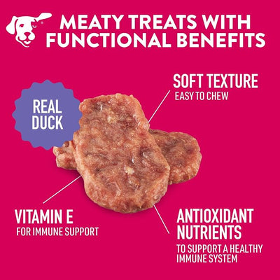 Dogswell Immune System Mini Jerky Dog Treats, Duck, 4 oz. Pouch