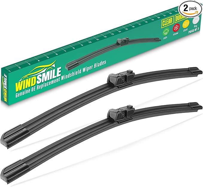 24" 24" Windshield Wiper Blades Replacement for Toyota Tundra 2022-2025 / Toyota Sequoia 2023 2024 2025 Original Factory Quality Front Wipers Blade Set for My Car - (Pack of 2)