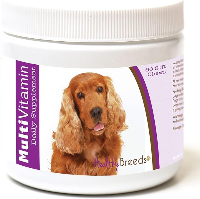 Cocker Spaniel Multi-Vitamin Soft Chews 60 Count
