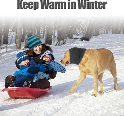 No Shake Ear Wraps for Dogs,Soft Dog Calming Hoodie Dog Ear Cover Ear Muffs for Anxiety,Grooming,Bathing,Swim,Noise Protection Quiet Ear for Dogs,Grey/Blue S