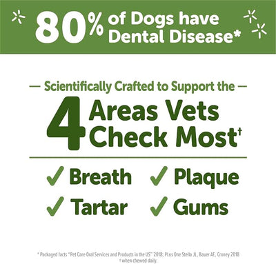 Whimzees Wellness Veggie Strip Natural Dog Dental Treat, Chews, Freshens Breath, Medium Size, 14.81 oz Bag, 14 Count (Pack of 2)