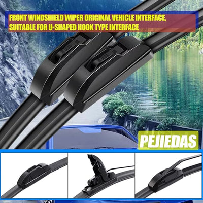 3 Replacement Wiper Blades For GMC Yukon Yukon XL 2015 2016 2017 2018 2019 2020 22" + 22" + 12" Front and Rear Wiper Blades (Pack of 3)