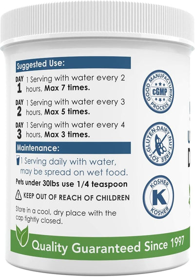 UTI Pets Pure D-Mannose Non GMO Organically Sourced Powder 65gram jar