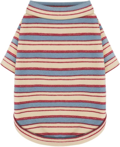 Stylish Striped Block Dog Shirt, Comfortable, Breathable, and Wrinkle-Resistant. Perfect Apparel for Small, Medium, & Large Dogs, a Must-Have for Pet Lovers 3XL