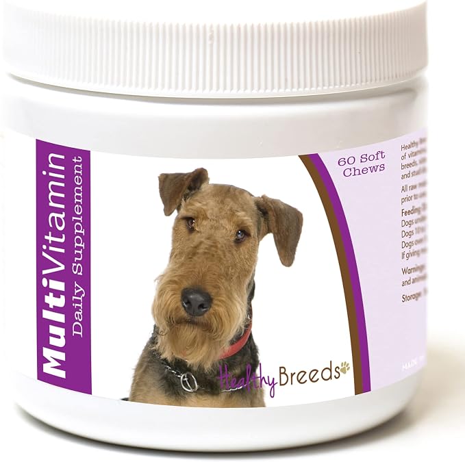 Airedale Terrier Multi-Vitamin Soft Chews 60 Count
