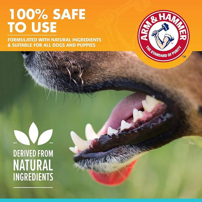 Arm & Hammer for Pets Dog Oral Care Spray Mint Flavor Breath Freshener Baking Soda Plaque Tartar Support Brushless Dental Maintenance 4 FL OZ 2 Pack