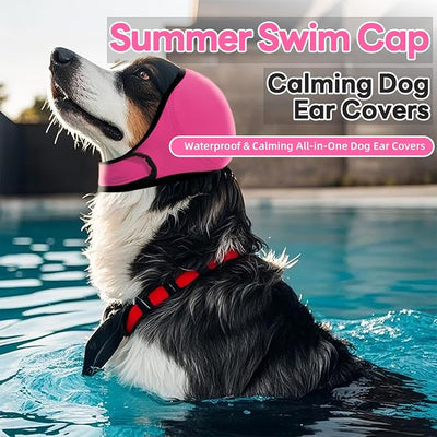 Dog Ear Muffs Noise Protection, Stress-Reducing, Comfortable, Perfect for Thunderstorms, Noise,Vet Visits & Preventing Water