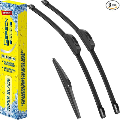 GSPSCN 3 Wipers Replacement For Chevrolet HHR 2011 2010 2009 2008 2007 2006，Original Equipment Windshield Wiper Blades Set 18"+18"+11" (Set of 3)