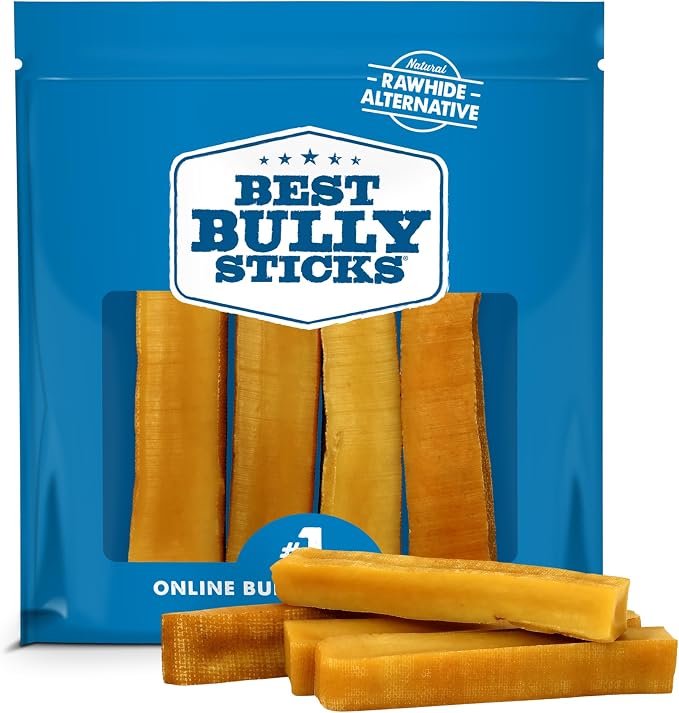 Yak Cheese Himalayan Dog Chews - Large 4 Count (Pack of 1) - Natural, Lactose Free Cheese, Odor-Free, Long-Lasting Snack