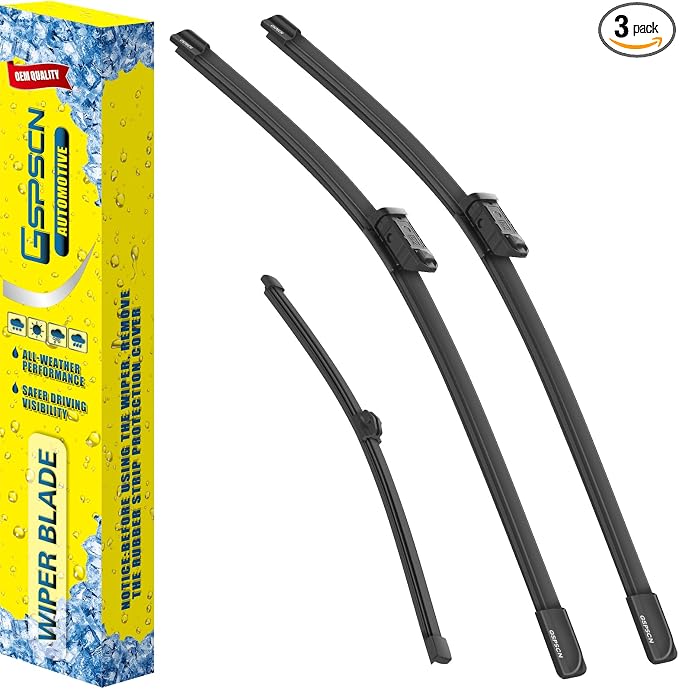 GSPSCN 3 Wipers Replacement for BMW X1 2016 2017 2018 2019 2020 2021 2022 2023 2024 2025，Original Equipment Windshield Wiper Blades Set 26"+16"+13"