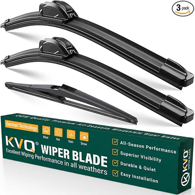 Windshield Wiper Blades Replacement for Nissan Rogue 2008-2013 Rogue select 2014-2015,Original Equipment Replacement Front Rear Wiper Blade Set - 26" 14" 12" (Set of 3)