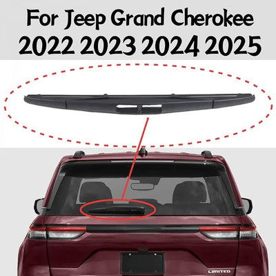 12 inch Rear wiper blade For Jeep Grand Cherokee 2022 2023 2024 2025 Laredo A Laredo X Altitude X Limited Overland 4xe Summit Reserve 4xe Rear back windshield wiper blade