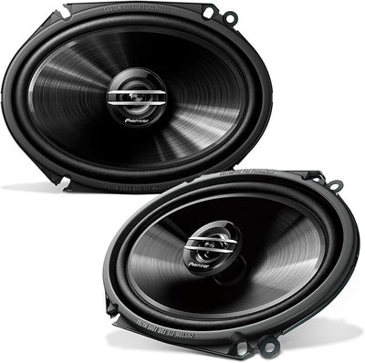 Pioneer G-Series TS-G6820S 6” x 8” 2-Way Speakers (Pair) – 250W Max, Balanced Sound + Smooth Treble, Great Stock Replacement, High-Efficiency Speaker Designed for OEM Power