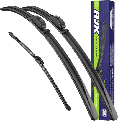 AJK Front Windshield Wipers for Lincoln Navigator 2017-2024 (22"+22"+11") | All-Weather OEM Quality Automotive Replacement Wiper Blades for My Car-Front and Rear Windows