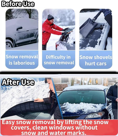 Custom fit for for Lexus Windshield Snow Covers, 8 Layers WAaterproof Windproof Protection, UV, Winter Magnetic Windshield Frost Cover, for Lexus Accessories (for Lexu-s RX)