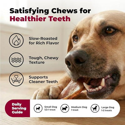 Best Pet Supplies GigaBite Whole Pig Ears for Dogs, 12 Pack - All-Natural Slow-Roasted Chews that Clean Teeth and Satisfy Aggressive Chewers