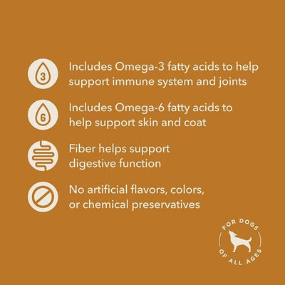Amazon Brand - Wag Expedition Human Grade Organic Biscuits Dog Treats, Non-GMO, Peanut Butter, 10oz