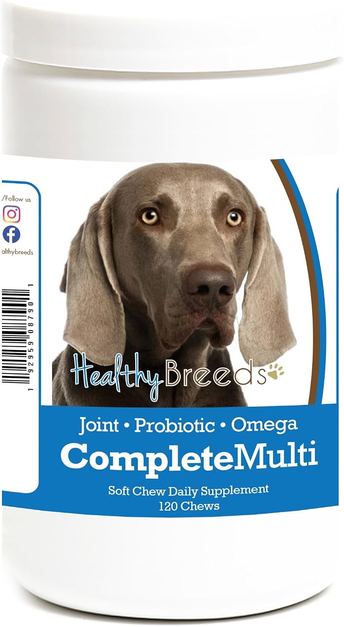 Weimaraner All in One Multivitamin Soft Chew 120 Count