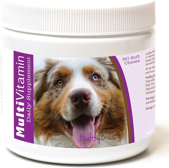Australian Shepherd Multi-Vitamin Soft Chews 60 Count