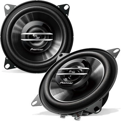 Pioneer G-Series TS-G1020S 4” 2-Way Speakers (Pair) – 210W Max, Crisp Highs + Clear Vocals, Great Stock Replacement, High-Efficiency Speaker Designed for OEM Power