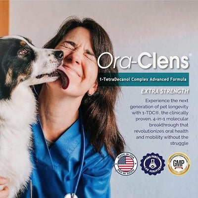 1-TDC Periodontal Supplement ES for Dog & Cat, Supports Oral, Hip & Joint Health, Muscle & Stamina Recovery, Skin & Coat Health, 120 Capsules