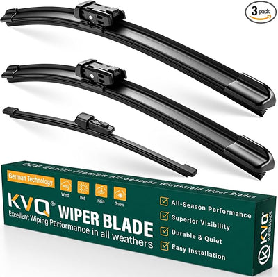 Windshield Wiper Blades Replacement for VW Volkswagen Atlas 2018 2019 2020 2021 2022 Original Factory Quality Front Rear Wiper Blade Set - 26" 22" 12" (Set of 3)