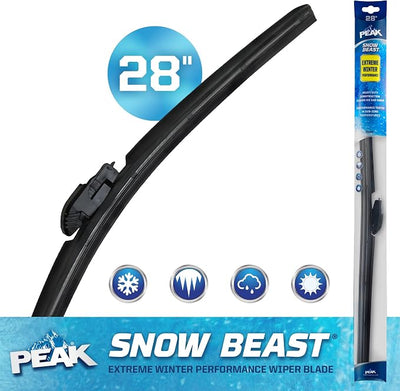 PEAK Snow Beast Winter Windshield Wiper Blade, 28-inch