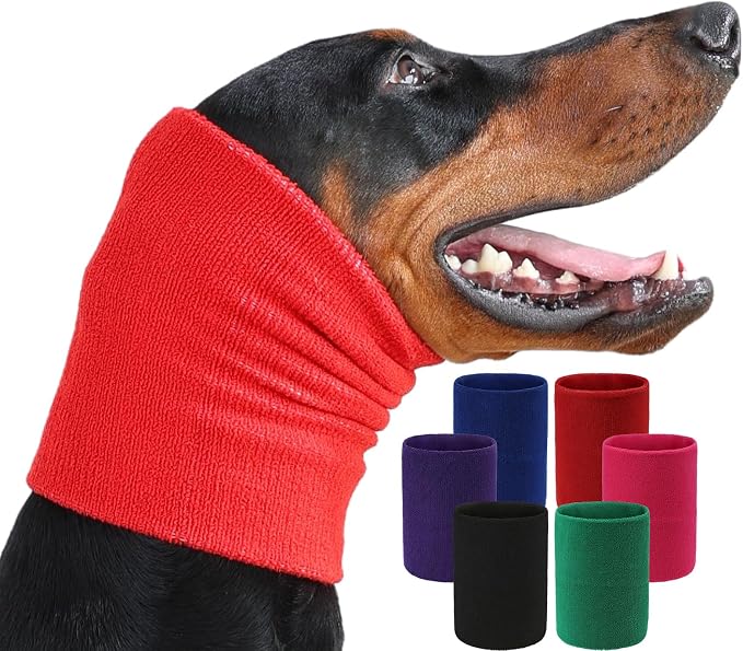 Dog & Cat Calming Hoodie - Anxiety Relief Ear Protector, Noise-Canceling Head Cover for Grooming, Bath, Force Drying, Thunder & Fireworks