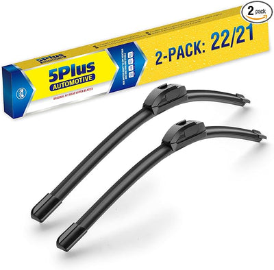 22"+21" Windshield Wiper Blades Replacement For Toyota Tacoma 2014-2005 Solara 2003-2001 /Grand Cherokee 2021-2011 /Honda Pilot 2014-2009 /Dodge Durango 2021-2011 Wiper Blades For My Car