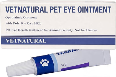 Pet Eye Health for Dogs, Cats, Cattle, Sheep, Horses Birds and Puppies, Kitten - 1 Tube, Sterile, 3.5g Tube, for Animal Use