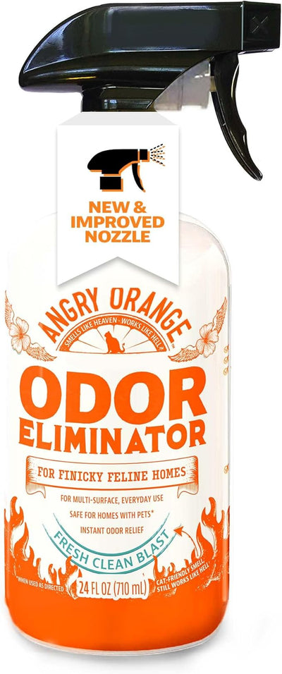 Fresh Scent Pet Odor Eliminator Spray by Angry Orange