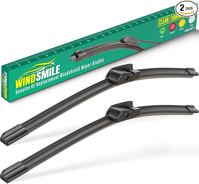 26" 18" Windshield Wiper Blades Replacement for BMW F01 F02 F04 F07 F10 M5 5 7 Series 2010-2016 Premium All Weather Wiper Blade -OEM Quality - (Pack of 2)