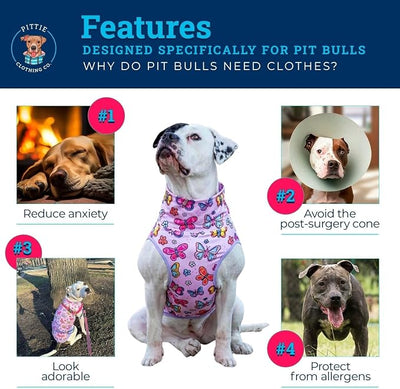 Pittie Clothing Pit Bull Muscle Tee for Dog Breed Dog Shirts Pet Printed Clothes Cool Funny