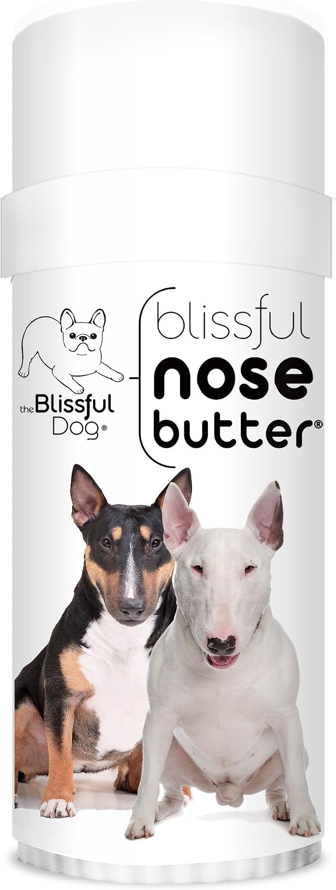 Bull Terrier Unscented Nose Butter - Dog Nose Butter, 2 Ounce